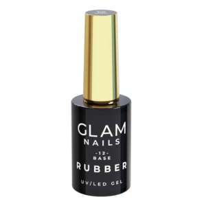 GLAM NAILS – Baza hybrydowa 12 Rubber 10ml