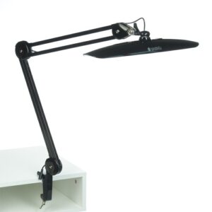 SONOBELLA - Lampa warsztatowa Sonobella BSL-01 LED 24W + CLIP CZARNA