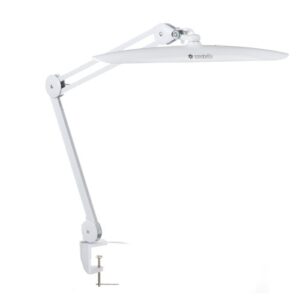 SONOBELLA - Lampa warsztatowa Sonobella BSL-01 LED 24W + CLIP BIAŁA