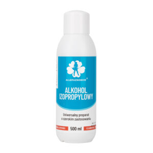 ALLEPAZNOKCIE - Alkohol izopropylowy Allepaznokcie 500 ml