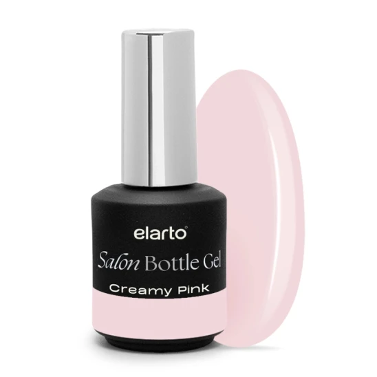 ELARTO - Żel budujący w butelce Salon Bottle Gel Creamy Pink 15ml