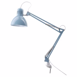 IKEA - TERTIAL Lampa biurkowa kolor jasnoniebieski