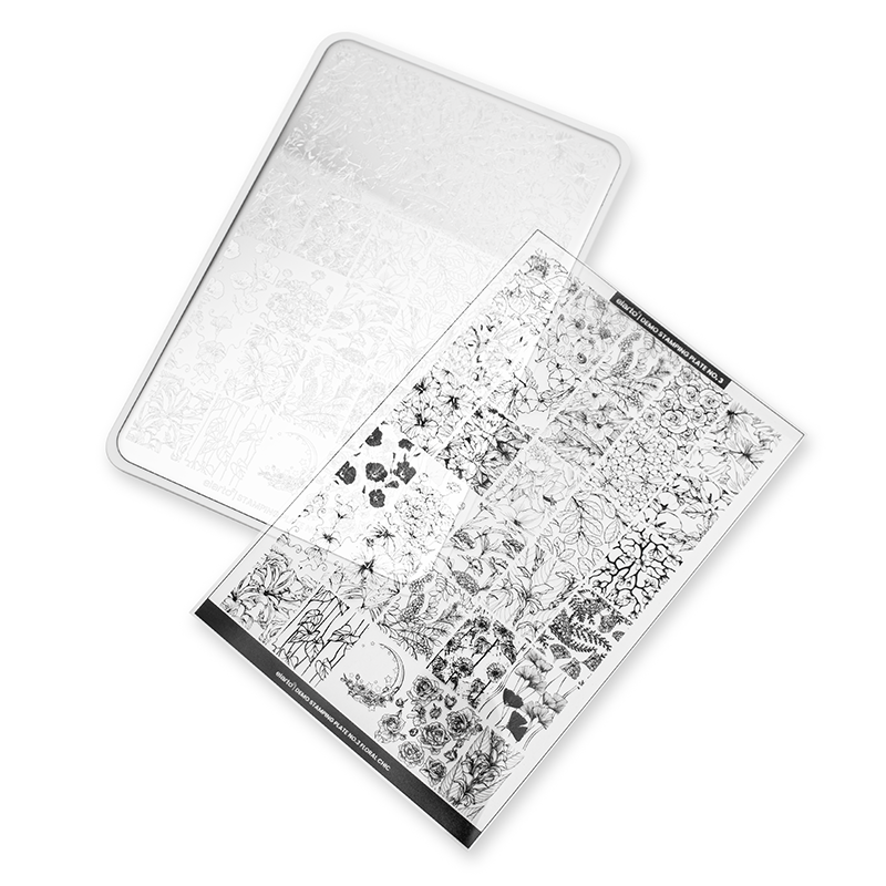 ELARTO - Blaszka do stempli elarto Stamping Plate No. 3 Floral Chic - Image 2