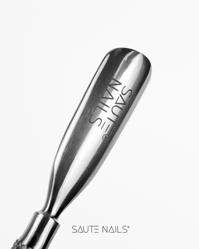 SAUTE NAILS - Pusher - Kopytko do skórek Saute Nails dwustronne PU-A - Image 3