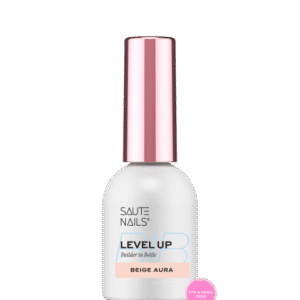 SAUTE NAILS - Żel w butelce BiB Level Up Beige Aura 8ml