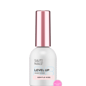 SAUTE NAILS - Żel w butelce BiB Level Up Gentle Kiss 8ml