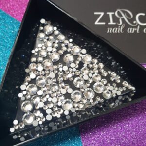 ZIRCONE - Srebrne Cyrkonie Crystal #4 1,5mm