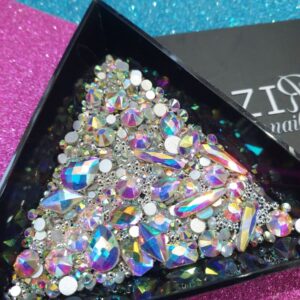 ZIRCONE - BIŻU SET / AB CRYSTAL