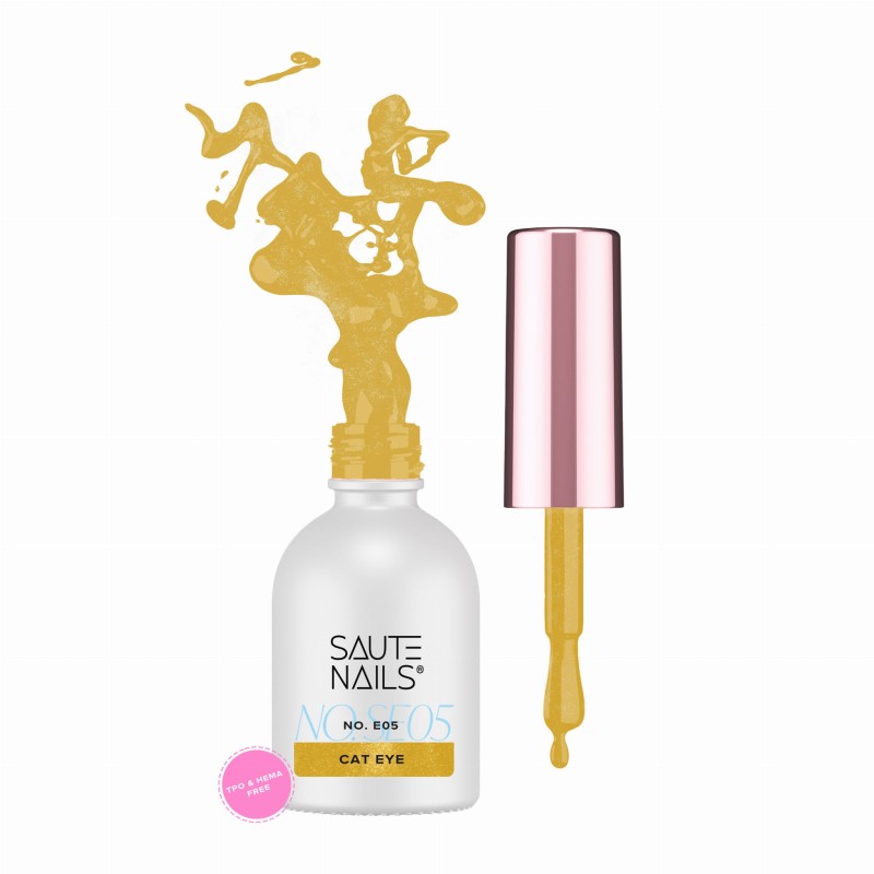 SAUTE NAILS - Lakier hybrydowy Cat Eye Effect E05