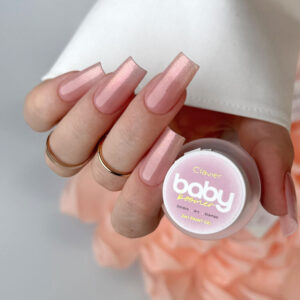 CLAVIER - Ombre żel Baby Boomer 3w1 Nailsology Clavier, Art, Stamps, S01 „Shimmer”, 3g.