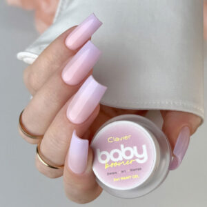 CLAVIER - Profesjonalny żel 3w1 Baby Boomer Nailsology Clavier, Ombre, Art, Stamps, P06 „Lilacelle”, 3g.