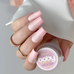 CLAVIER - Baby Boomer Ombre żel 3w1 Nailsology Clavier, Ombre, Art, Stamps „Peachelle” P03, 3g