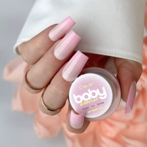 CLAVIER - Profesjonalny żel 3w1 Baby Boomer Clavier Nailsology, Ombre, Art, Stamps, P04 „Pinkelle”, 3g.