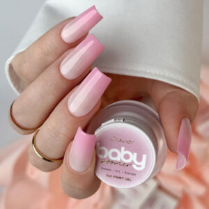 CLAVIER - Profesjonalny żel 3w1 Baby Boomer Nailsology Clavier, Ombre, Art, Stamps, P01 „Roselle”, 3g.