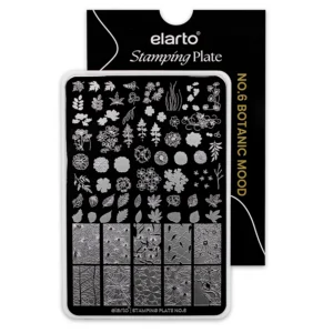 ELARTO - Blaszka do stempli elarto Stamping Plate No. 6 Botanic Mood