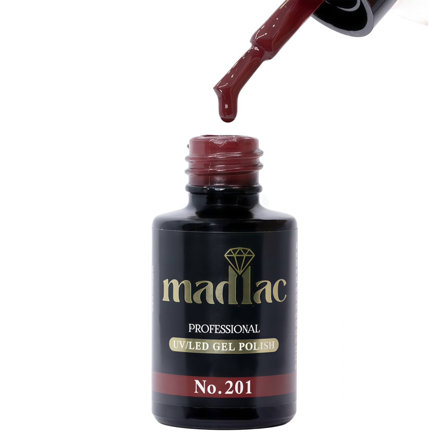 MADLAC - Lakier Hybrydowy UV LED 6 ml No.201 - Image 3
