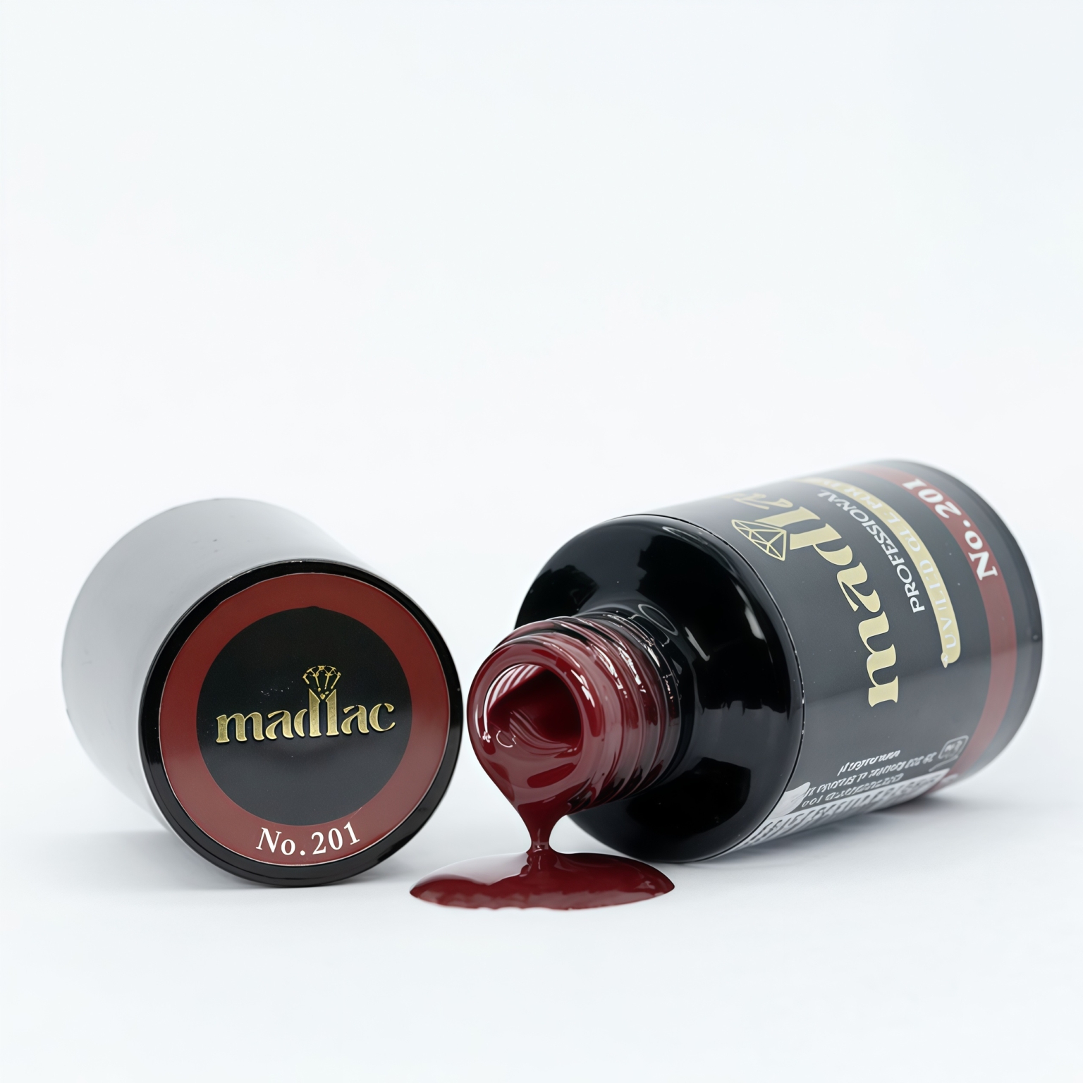 MADLAC - Lakier Hybrydowy UV LED 6 ml No.201 - Image 4