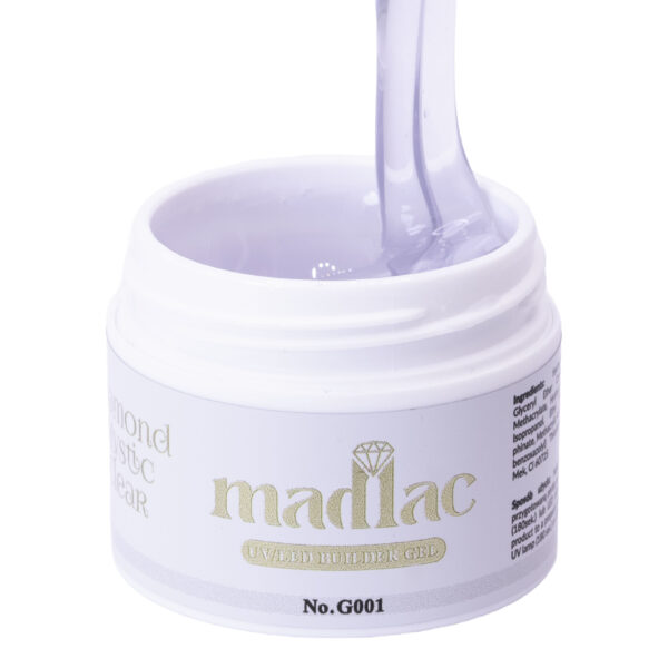 MADLAC - Żel Budujący Diamond Mystic Clear 15 ml - Image 2