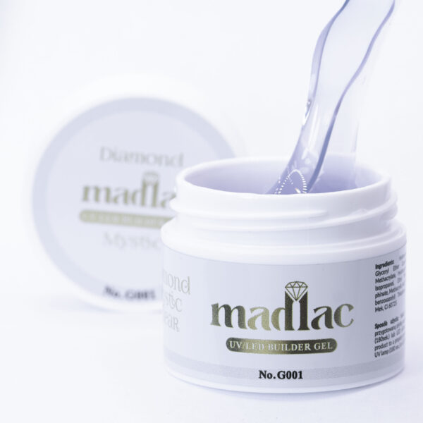 MADLAC - Żel Budujący Diamond Mystic Clear 15 ml - Image 3