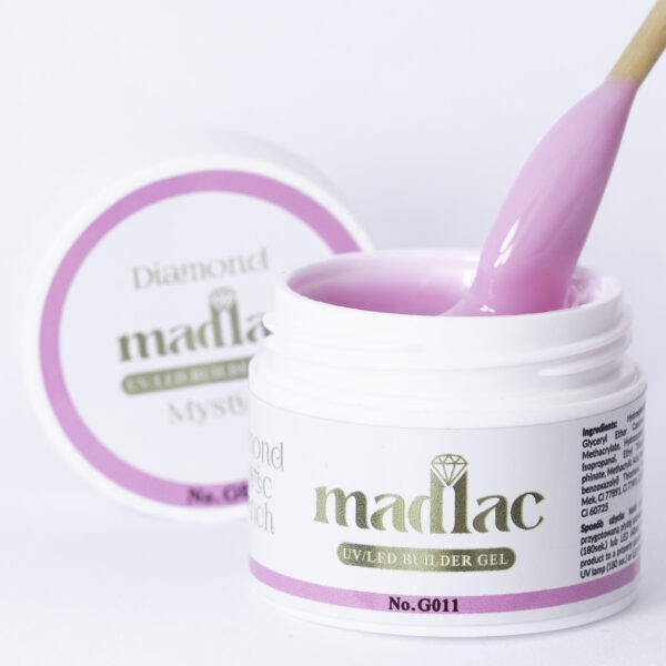 MADLAC - Żel Budujący Diamond Mystic French 50 ml - Image 3