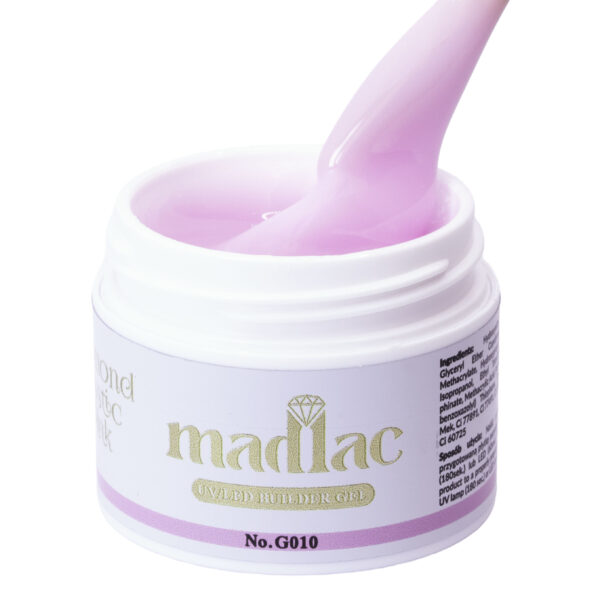 MADLAC - Żel Budujący Diamond Mystic Pink 50 ml - Image 2