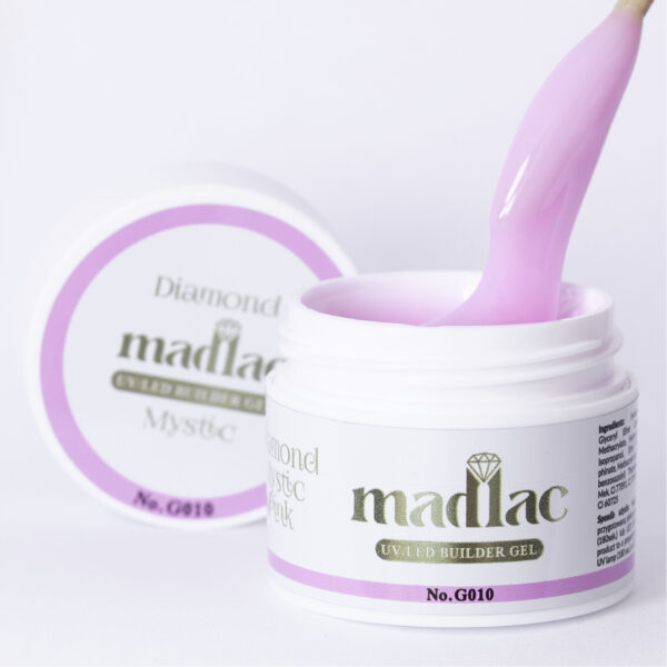 MADLAC - Żel Budujący Diamond Mystic Pink 50 ml - Image 3