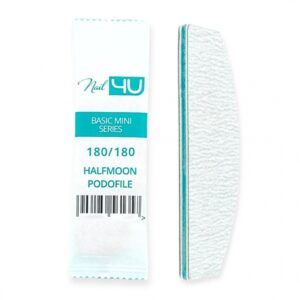 NAIL4U - Pilnik Podofile BASIC MINI Łódka 180/180 (komplet 25 sztuk)