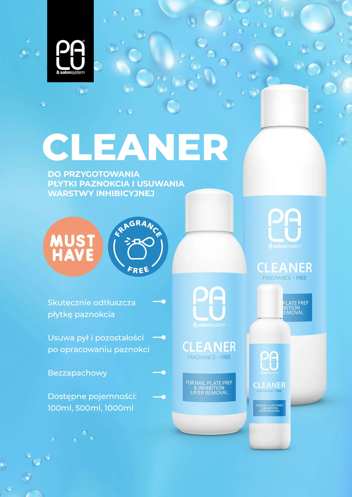 PALU - Cleaner do odtłuszczania paznokci 500ml - Image 2