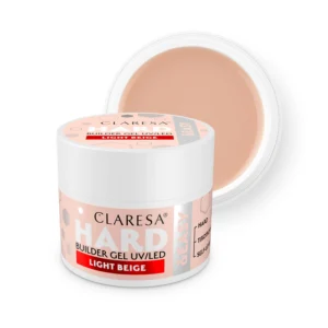 CLARESA - ŻEL BUDUJĄCY HARD&EASY BUILDER GEL LIGHT BEIGE 45g