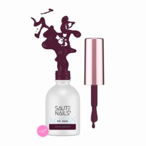 SAUTE NAILS - Lakier hybrydowy S325 Noir Berry