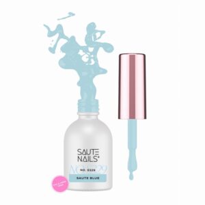 SAUTE NAILS - Lakier hybrydowy S329 Saute Blue