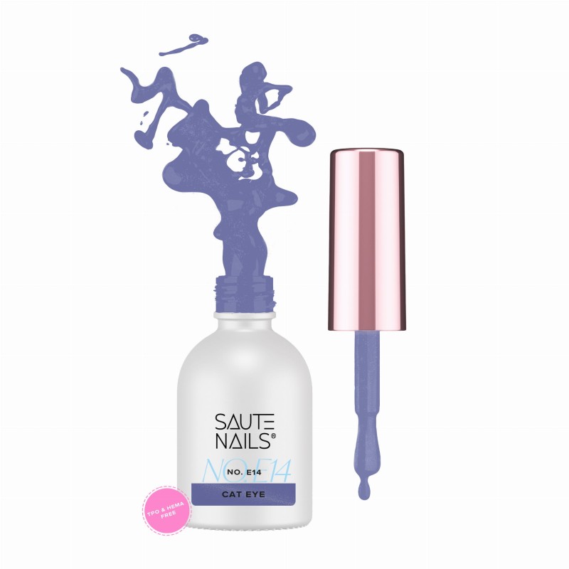 SAUTE NAILS - Lakier hybrydowy Cat Eye Effect E14