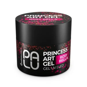 PALU - Żel do zdobień paznokci PRINCESS ART GEL - ROSY BELLA - 10g