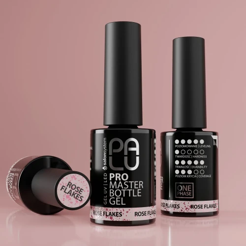 PALU - Żel w butelce PRO MASTER BOTTLE GEL - ROSE FLAKES 11g - Image 2