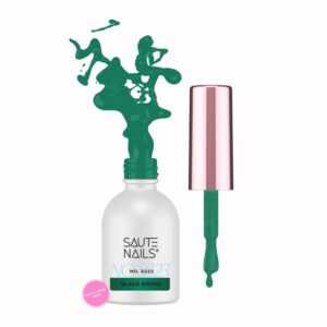 SAUTE NAILS - Lakier hybrydowy Glass Effect S323 Glass Green