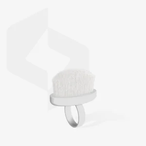 STALEKS - Pierścieniowa szczoteczka do manicure do usuwania pyłu EXPERT 03 mini (10 szt.)