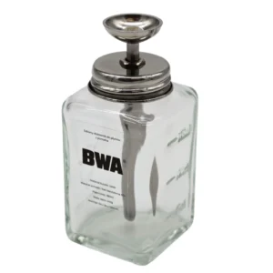 BWA TECH - Dozownik Szklany z Pompką na Cleaner 180 ml