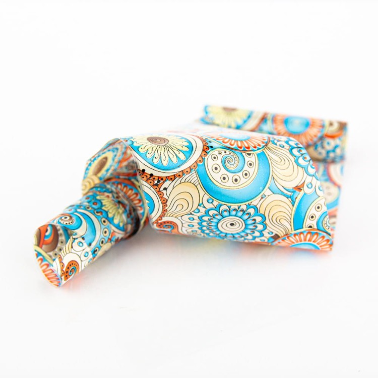 Folia transferowa 100 cm retro paisley Nr 7