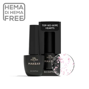 MAKEAR- Top no wipe hearts Makear 8 ml