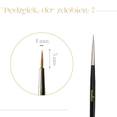 MADLAC - Pędzelek do zdobień Nr 7 - Image 2
