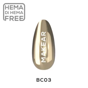 MAKEAR - Pyłek w Płynie Chrome Gold BC03 5 ml